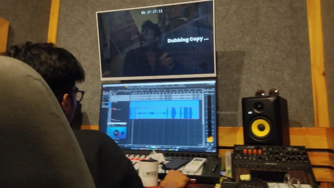 Studio session mixing and mastering
